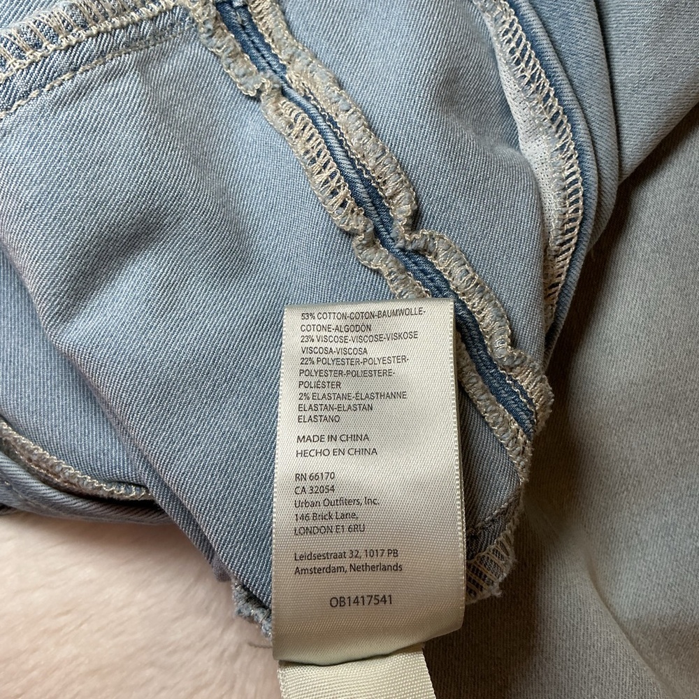 We the free Light Blue Women's low rise Jeans - Picture 6 of 7